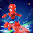 Brinquedo Acrobático Homem-Aranha | Carrinho Automático e Luminoso – SpiderSpin®