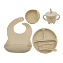 Kit de Introdução Alimentar em Silicone | Seguro e Prático – MiniGourmet®