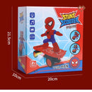 Brinquedo Acrobático Homem-Aranha | Carrinho Automático e Luminoso – SpiderSpin®