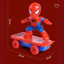 Brinquedo Acrobático Homem-Aranha | Carrinho Automático e Luminoso – SpiderSpin®