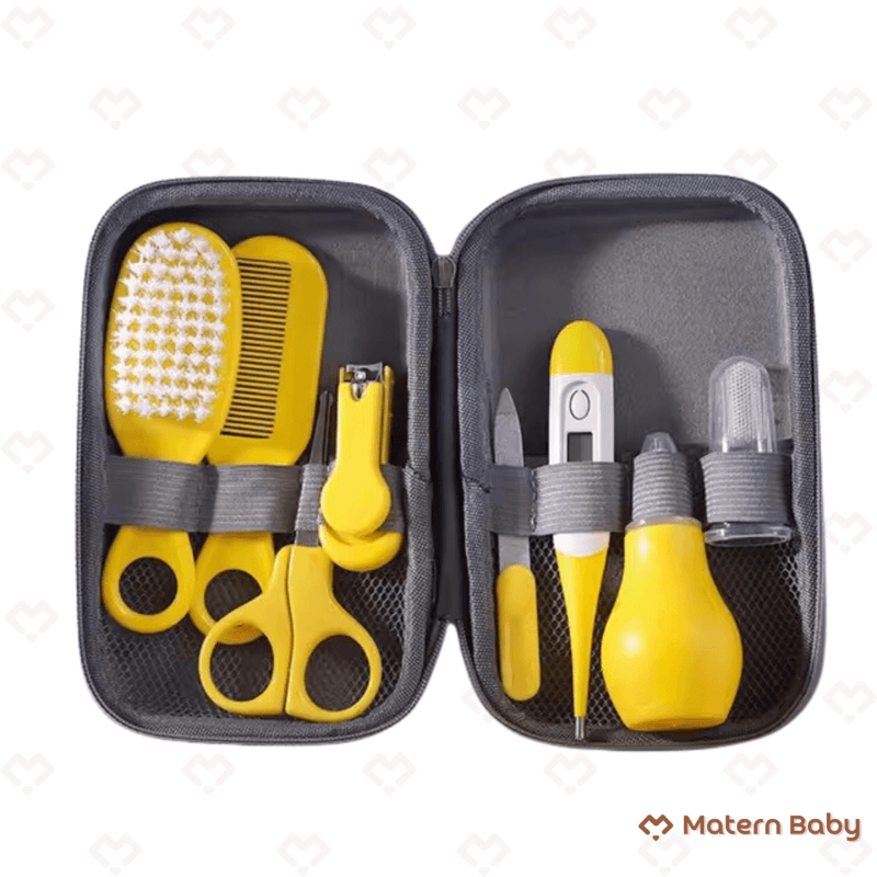 BabyCare Essentials® - Kit de cuidados para recém-nascidos 8 Peças