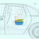 Penico infantil Dobrável Troninho | Portátil e Higiênico - PipiSmart®